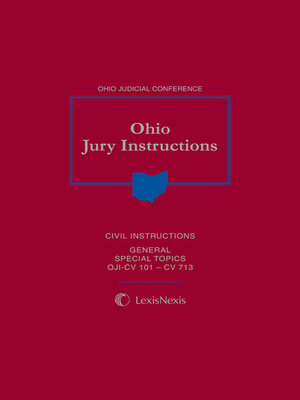 cover image of Ohio Jury Instructions